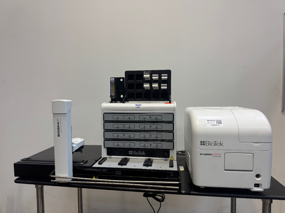 Image of BioTek Synergy neo2 Multimode MIcroplate Reader w/ TRFlaser and BioSpa8